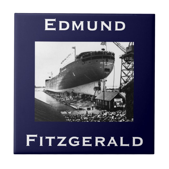Azulejo The Edmund Fitzgerald (Frente)