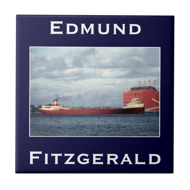 Azulejo The Edmund Fitzgerald (Frente)
