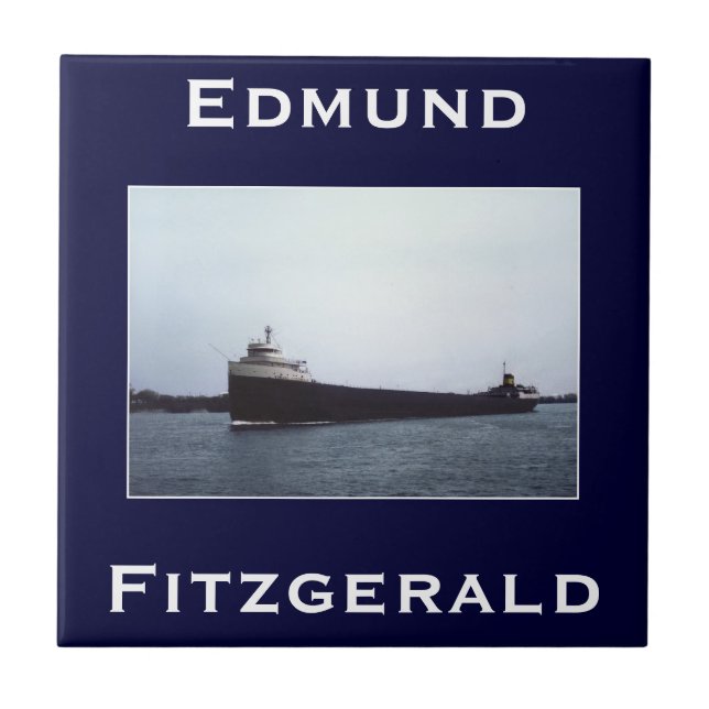 Azulejo The Edmund Fitzgerald (Frente)