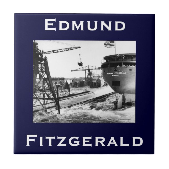 Azulejo The Edmund Fitzgerald (Frente)