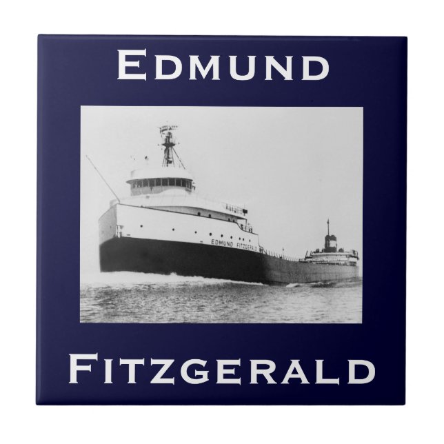 Azulejo The Edmund Fitzgerald (Frente)