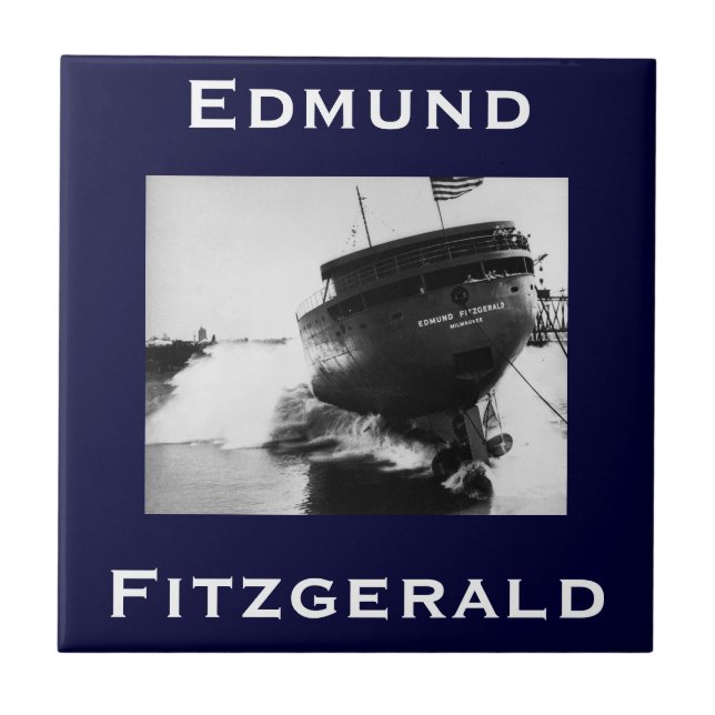 Azulejo The Edmund Fitzgerald (Frente)
