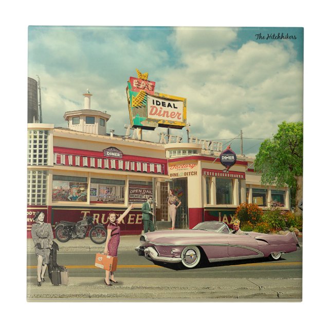 Azulejo The Hitchhickers (Frente)