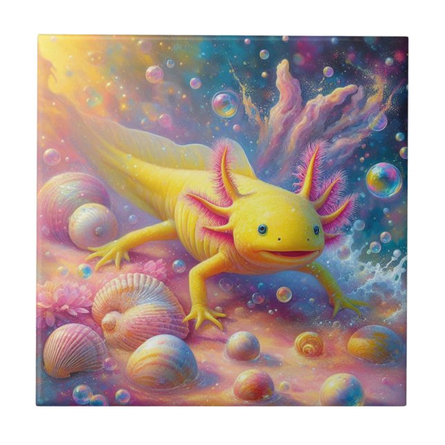 Azulejo The Joyful Axolotl (Frente)