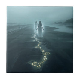 Azulejo The Meeting on the Misty Shore