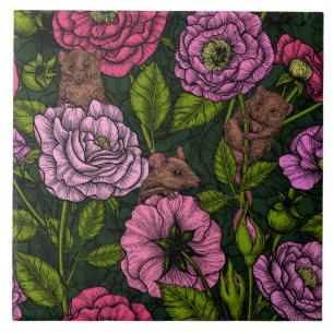 Azulejo The mice party