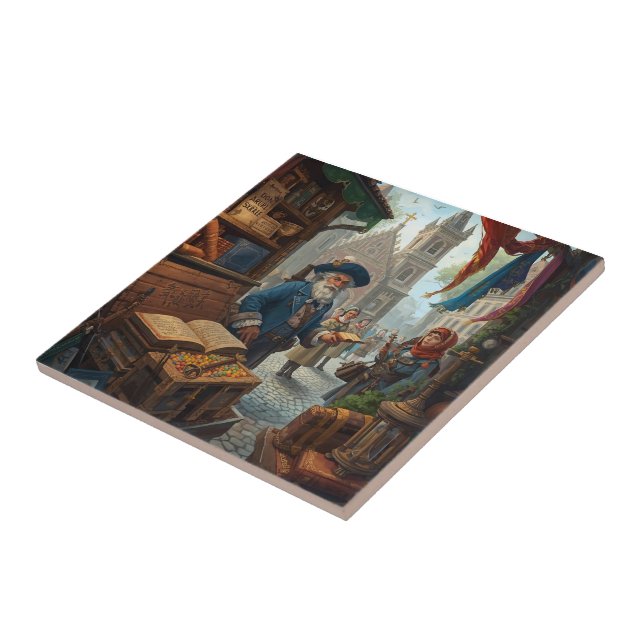 Azulejo The Scholar’s Market (Lado)