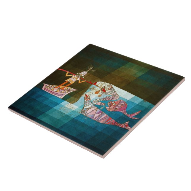 Azulejo The Seafarers, Paul Klee (Lado)