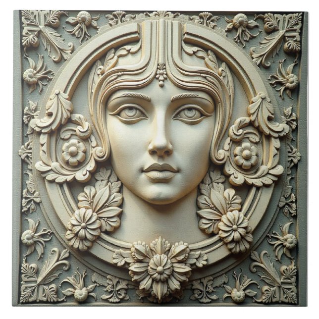 Azulejo The Serene Muse (Frente)