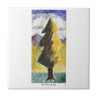 Azulejo The Tree and Sky