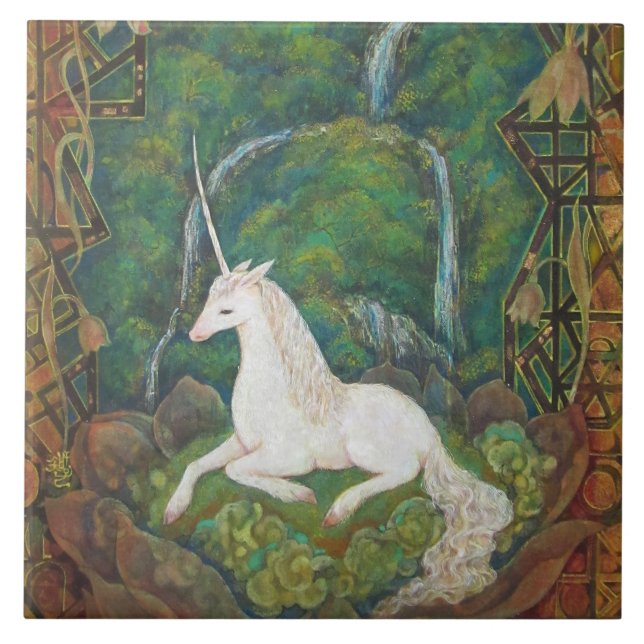 Azulejo The Unicorn's Secret Garden (Frente)