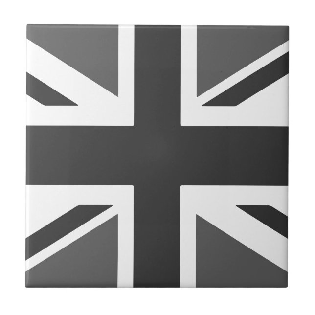 Azulejo The Union Jack British Flag Ceramic Tile (Frente)