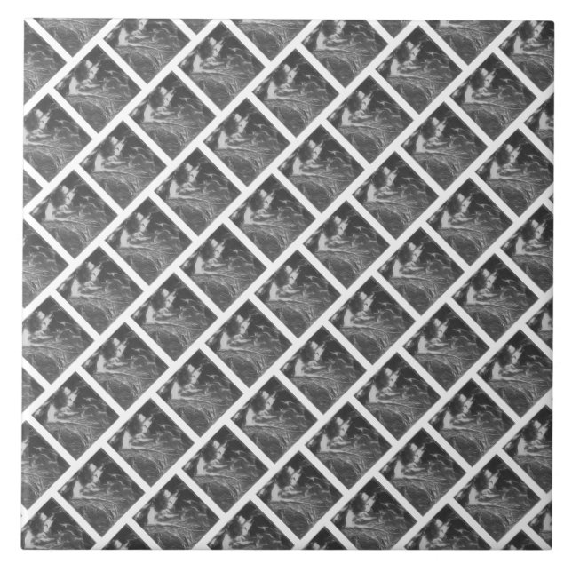 AZULEJO #THESURFINGMERMAID @ MAGHIE.ORG #CERAMICS (Frente)