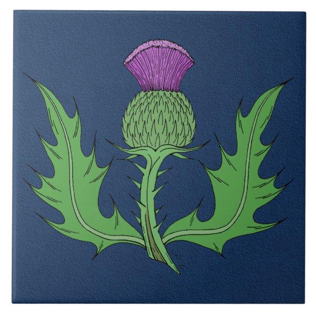 Azulejo Thistle (Frente)