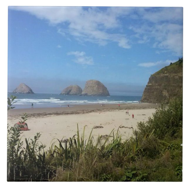 Azulejo Three Arch Rocks, Oceanside, OR (Frente)