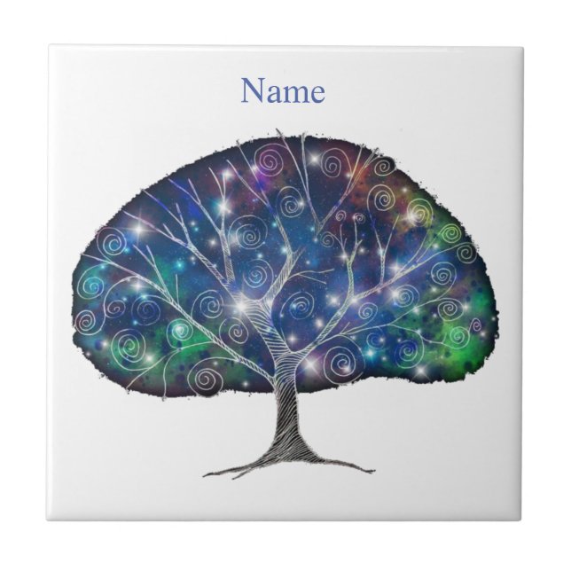 Azulejo Thunder_Cove de árbol de ramificación rápida (Frente)