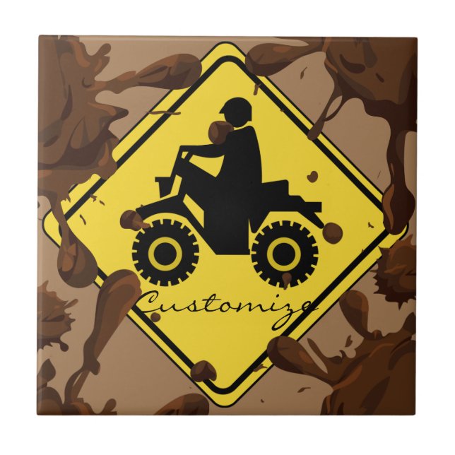 Azulejo Thunder_Cove de Rótulo de silenciamiento ATV (Frente)