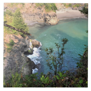 Azulejo Thunder Rock Cove, Samuel H. Boardman, Oregón