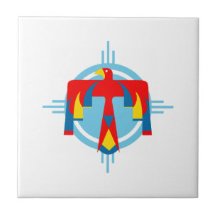 Azulejo Thunderbird indio