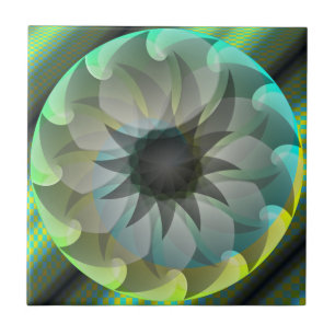 Azulejo Tiburón espiral por Kenneth Yoncich