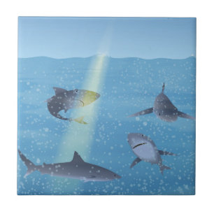 Azulejo Tiburones