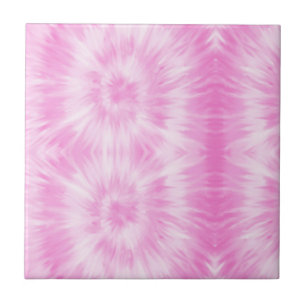 Azulejo Tiedye Pink Spiral Hippie Tye Dye