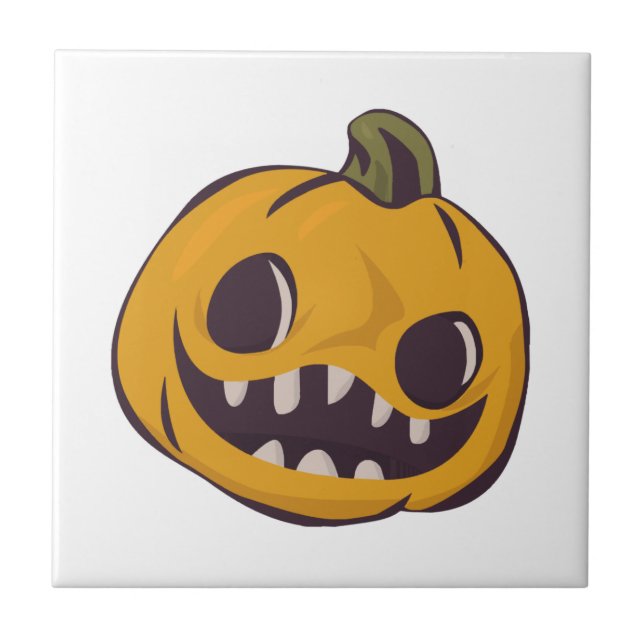 Azulejo Tiempo de Halloween  (Frente)