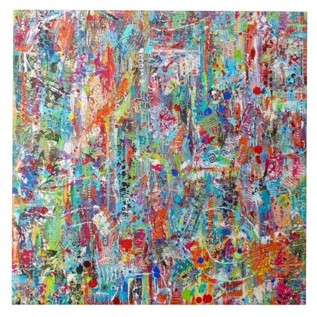 Azulejo Tiempo de Padre 6 x 6 Mosaico Cerámico (Frente)