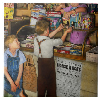 Azulejo Tienda - Dulces para ambos 1940
