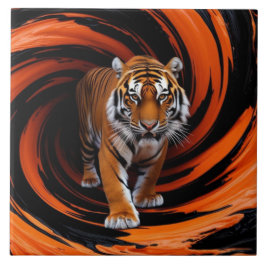 Azulejo Tigre Gyre Tile decorativo