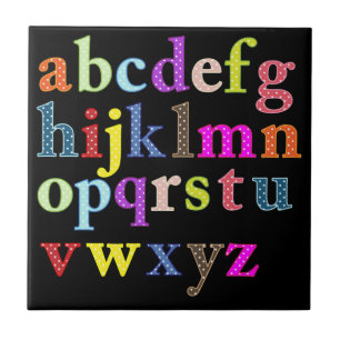 Azulejo Tile Alphabet