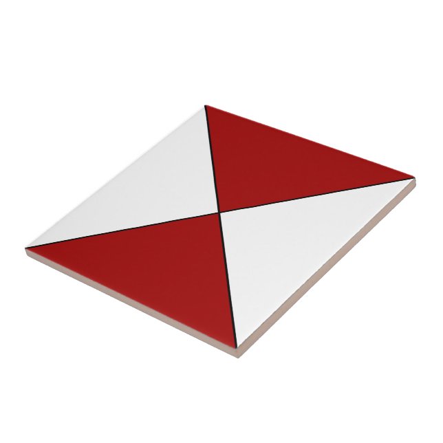 Azulejo Tile, antiguo patrón de mosaico de cemento, cosech (Lado)