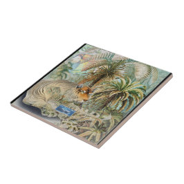 Azulejo Tile Black(Fiebre de la Selva) RFPMDesigns ©️ 2024