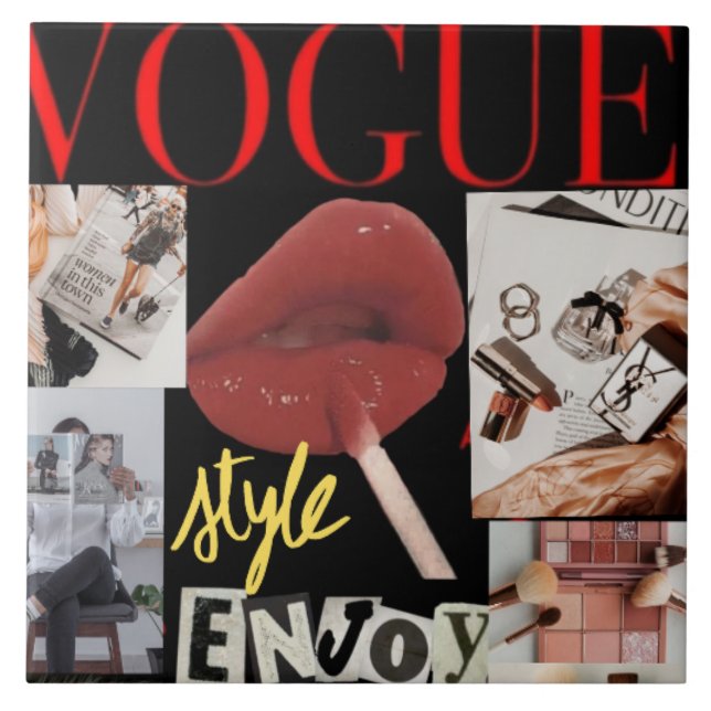 Azulejo Tile Cerámico (Frente)