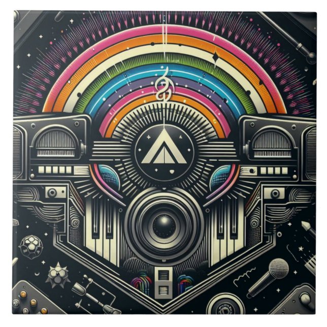 Azulejo Tile cerámico (Frente)