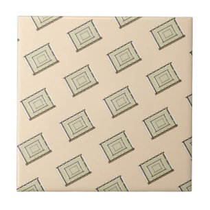 Azulejo Tile Cerámico Beige Brown