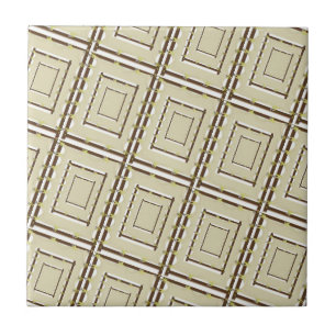 Azulejo Tile Cerámico Beige Brown