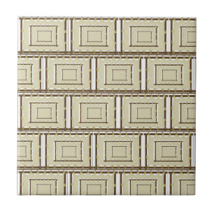 Azulejo Tile Cerámico Beige Brown