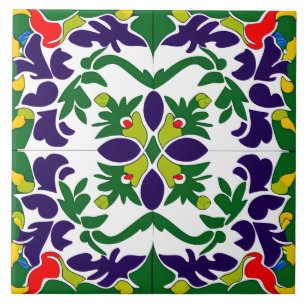 Azulejo Tile cerámico de diseño con estilo español