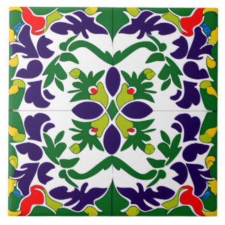Azulejo Tile cerámico de diseño con estilo español