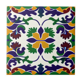 Azulejo Tile cerámico de diseño con estilo español