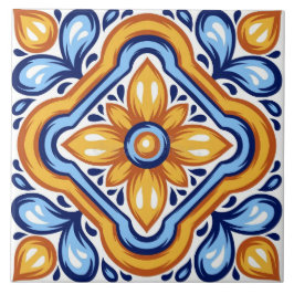Azulejo Tile cerámico de estilo italiano mediterráneo