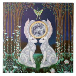 Azulejo Tile cerámico de lunar