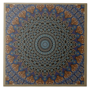 Azulejo Tile cerámico de Mandala