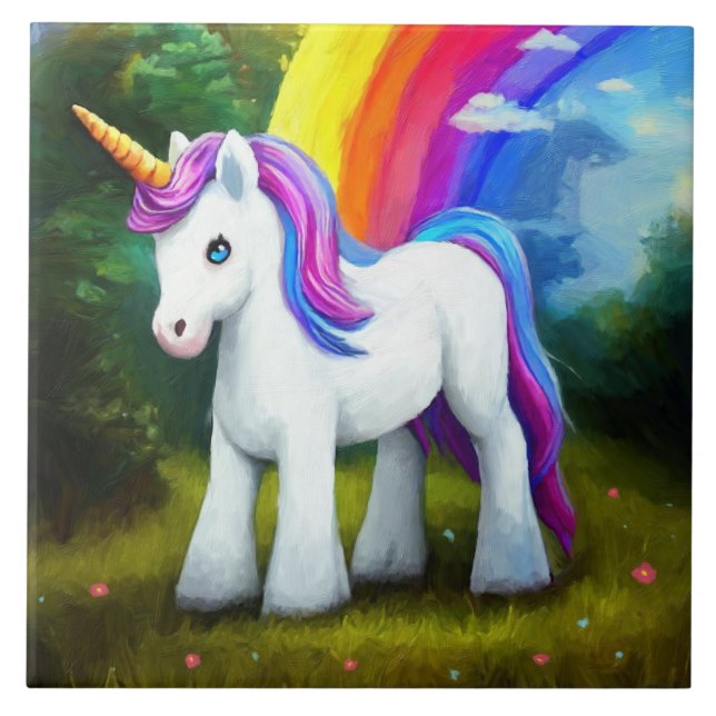 Azulejo Tile cerámico grande (6" X 6") (Frente)