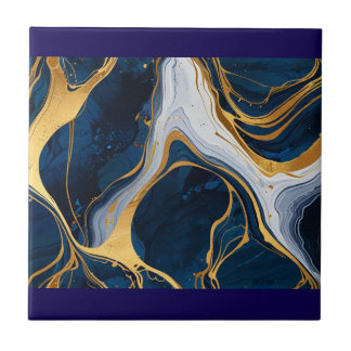 Azulejo "Tile cerámico lujoso texturado de mármol"