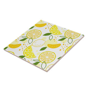 Azulejo Tile Cerámico/Trivet-Lemons Tile Cerámico