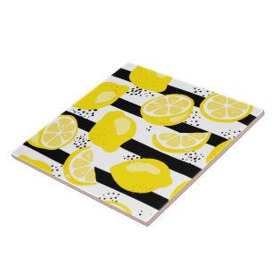 Azulejo Tile Cerámico/Trivet-Lemons Tile Cerámico