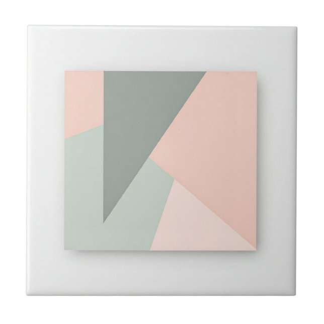Azulejo "Tile cuadrado estético moderno" (Frente)