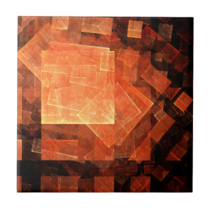Azulejo Tile de arte de resumen de luz de ventana